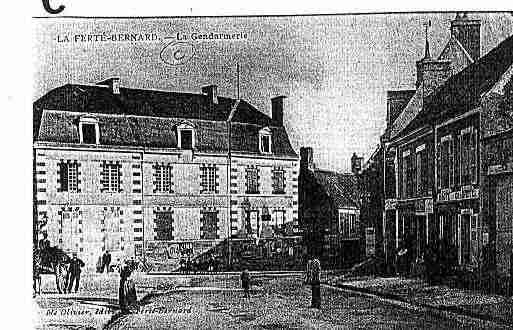 Ville de FERTEBERNARD(LA) Carte postale ancienne