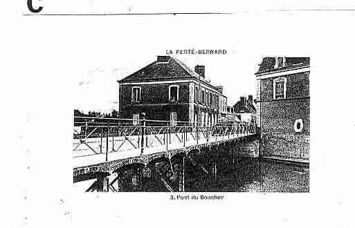 Ville de FERTEBERNARD(LA) Carte postale ancienne