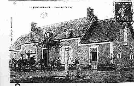 Ville de FERTEBERNARD(LA) Carte postale ancienne