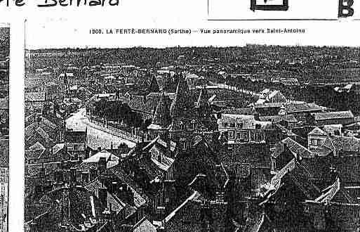 Ville de FERTEBERNARD(LA) Carte postale ancienne