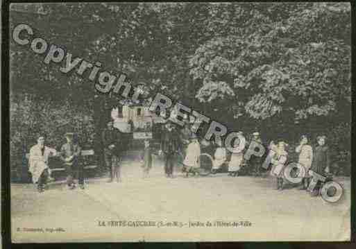 Ville de FERTEGAUCHER(LA) Carte postale ancienne