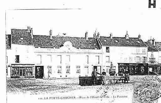 Ville de FERTEGAUCHER(LA) Carte postale ancienne