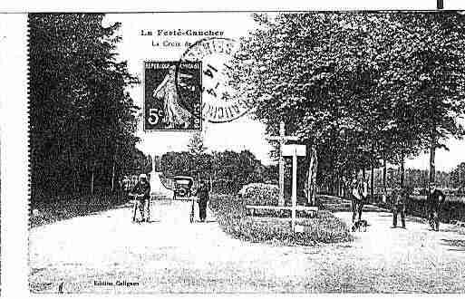 Ville de FERTEGAUCHER(LA) Carte postale ancienne