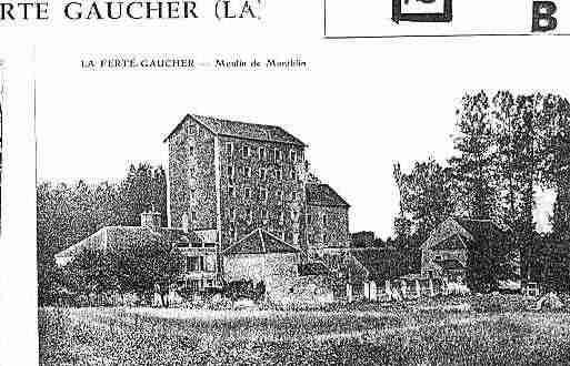 Ville de FERTEGAUCHER(LA) Carte postale ancienne