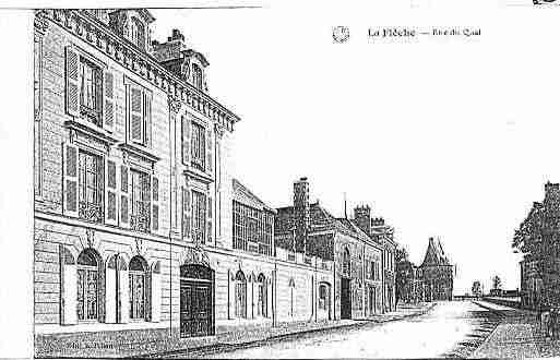 Ville de FLECHE(LA) Carte postale ancienne