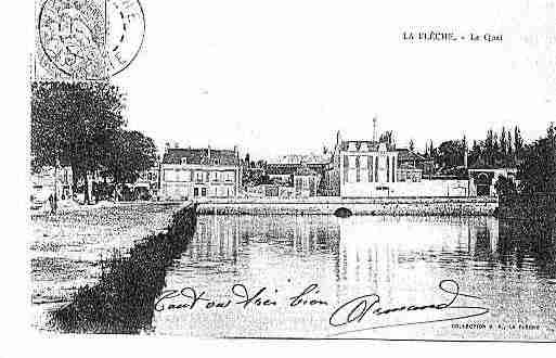 Ville de FLECHE(LA) Carte postale ancienne