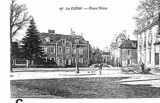 Ville de FLECHE(LA) Carte postale ancienne