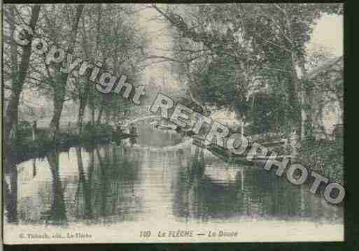 Ville de FLECHE(LA) Carte postale ancienne