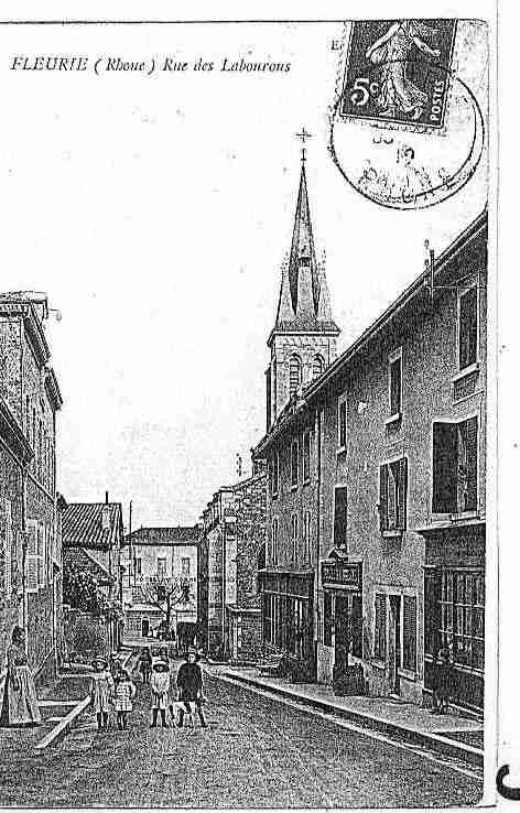 Ville de FLEURIE Carte postale ancienne