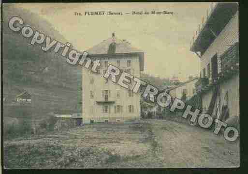 Ville de FLUMET Carte postale ancienne