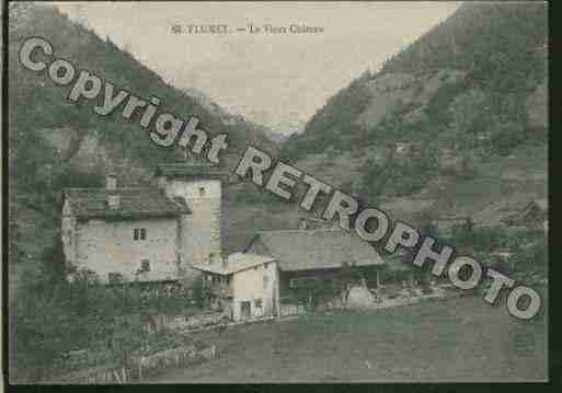 Ville de FLUMET Carte postale ancienne