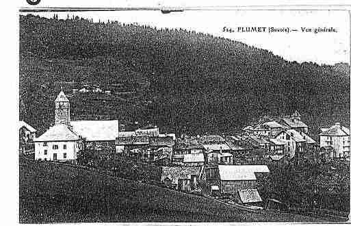 Ville de FLUMET Carte postale ancienne