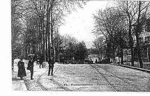 Ville de FONTAINEBLEAU Carte postale ancienne