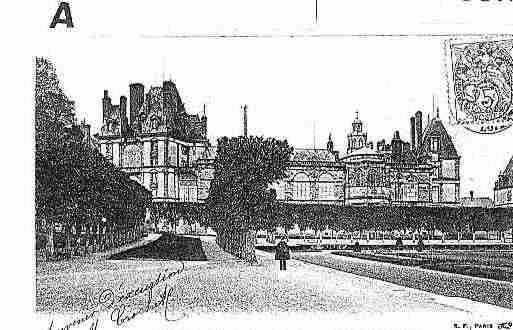 Ville de FONTAINEBLEAU Carte postale ancienne