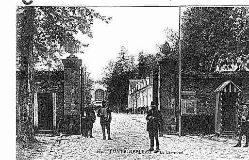 Ville de FONTAINEBLEAU Carte postale ancienne