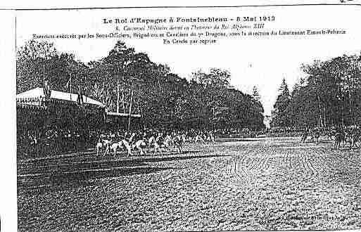 Ville de FONTAINEBLEAU Carte postale ancienne