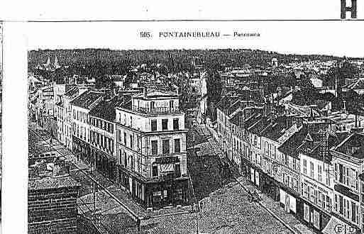 Ville de FONTAINEBLEAU Carte postale ancienne