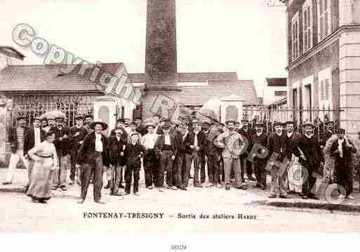 Ville de FONTENAYTRESIGNY Carte postale ancienne