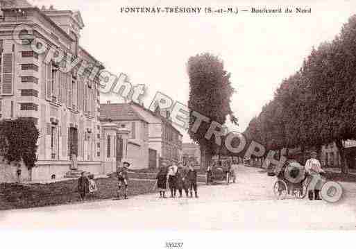 Ville de FONTENAYTRESIGNY Carte postale ancienne