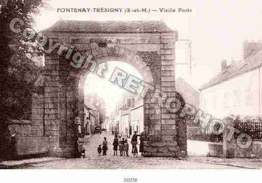 Ville de FONTENAYTRESIGNY Carte postale ancienne