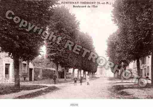 Ville de FONTENAYTRESIGNY Carte postale ancienne