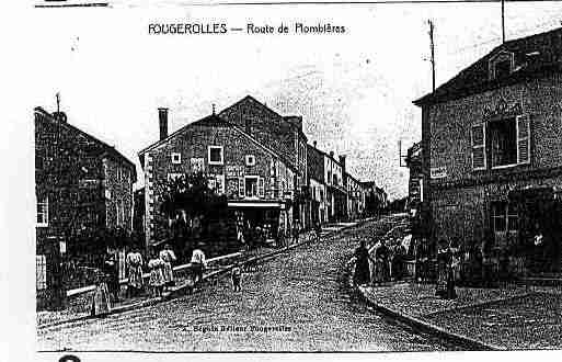 Ville de FOUGEROLLES Carte postale ancienne