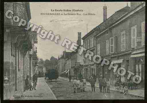 Ville de FOUGEROLLES Carte postale ancienne