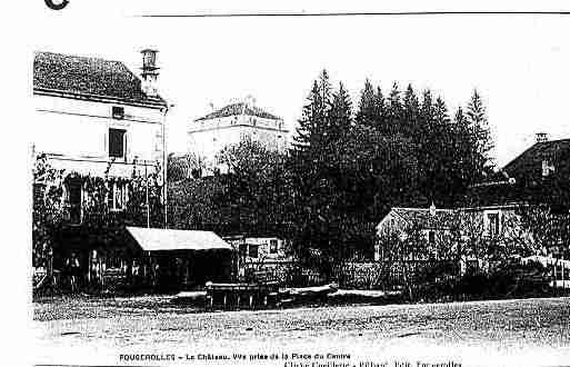 Ville de FOUGEROLLES Carte postale ancienne