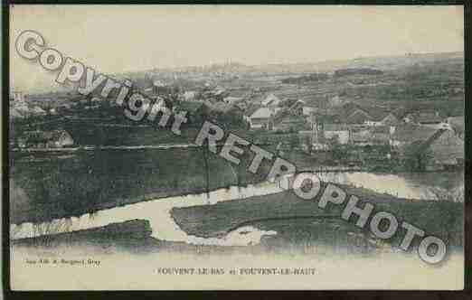 Ville de FOUVENTLEBAS Carte postale ancienne