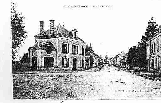 Ville de FRESNAYSURSARTHE Carte postale ancienne