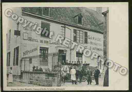 Ville de FRESNAYSURSARTHE Carte postale ancienne