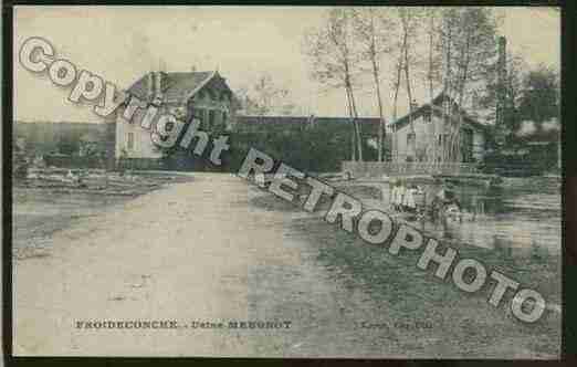 Ville de FROIDECONCHE Carte postale ancienne