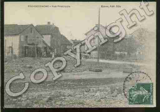 Ville de FROIDECONCHE Carte postale ancienne