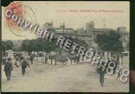 Ville de GERONA Carte postale ancienne