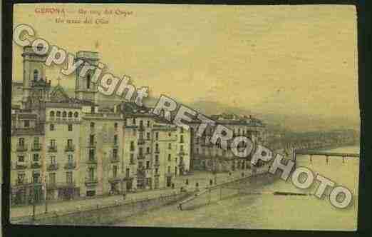 Ville de GERONA Carte postale ancienne