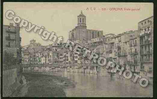 Ville de GERONA Carte postale ancienne