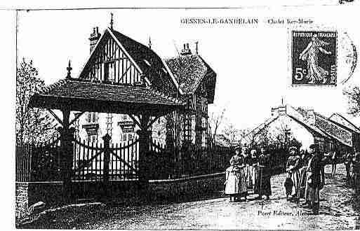 Ville de GESNESLEGANDELIN Carte postale ancienne