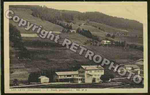 Ville de GETS(LES) Carte postale ancienne