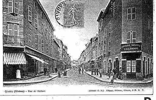 Ville de GIVORS Carte postale ancienne