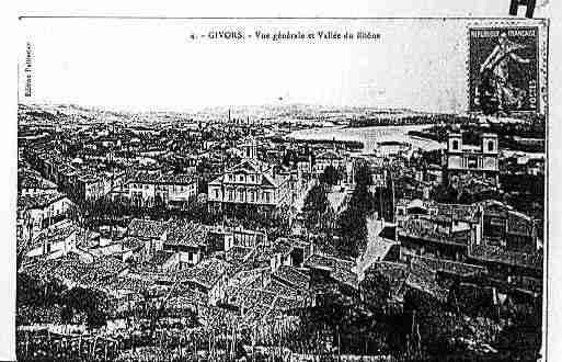 Ville de GIVORS Carte postale ancienne