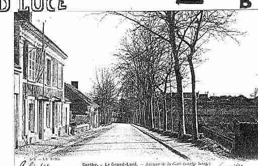 Ville de GRANDLUCE Carte postale ancienne