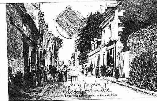 Ville de GRANDLUCE Carte postale ancienne