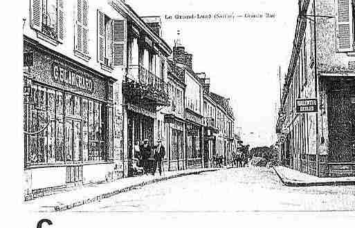 Ville de GRANDLUCE Carte postale ancienne