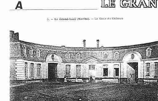 Ville de GRANDLUCE Carte postale ancienne