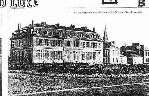 Ville de GRANDLUCE Carte postale ancienne