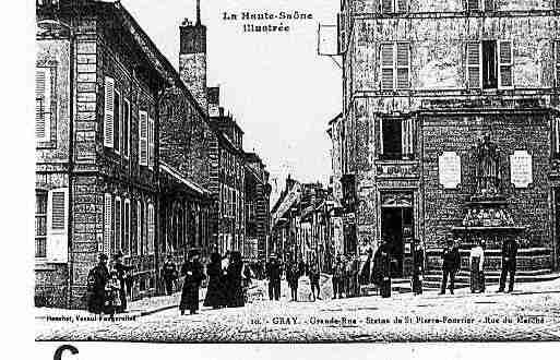 Ville de GRAY Carte postale ancienne