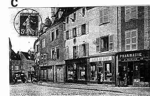 Ville de GRAY Carte postale ancienne