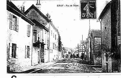 Ville de GRAY Carte postale ancienne