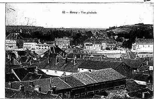 Ville de GRAY Carte postale ancienne