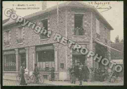 Ville de GRETZARMAINVILLIERS Carte postale ancienne